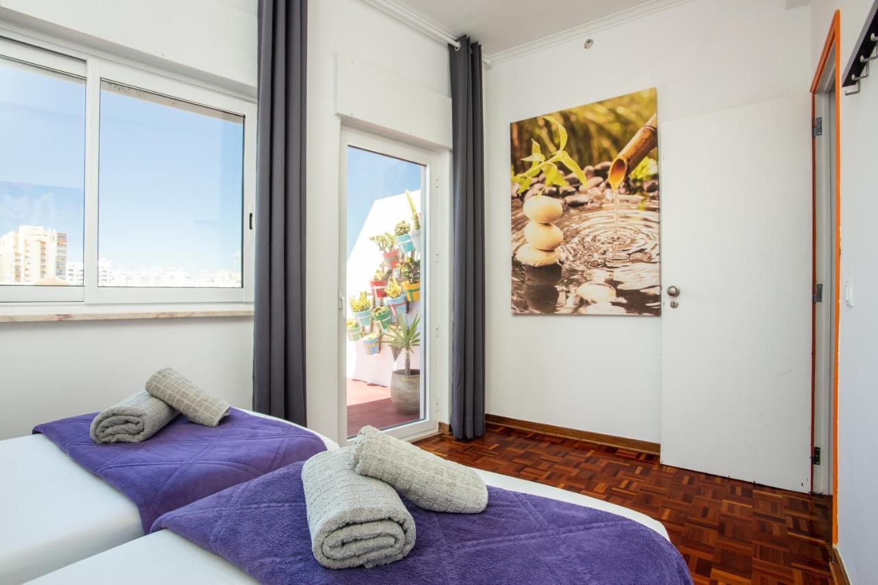 Dreamers Duplex With Seaview Faro Luaran gambar