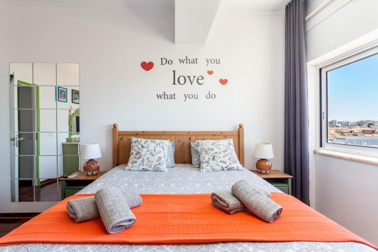 Dreamers Duplex With Seaview Faro Luaran gambar